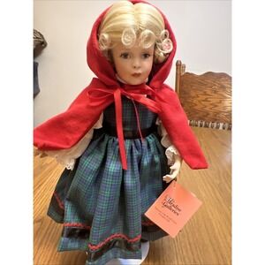 LITTLE RED RIDING HOOD  Paradise Galleries Porcelain Doll /no Box
